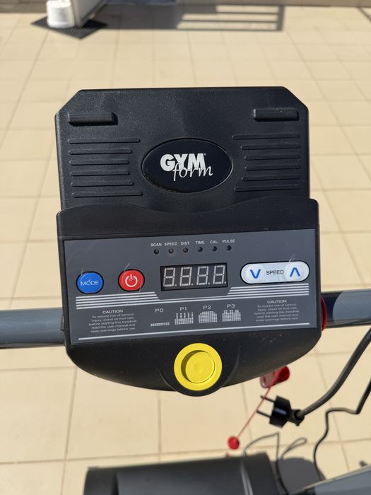 Passadeira Elétrica Dobrável Gymform Slim Fold – Nova (Nunca Usada)