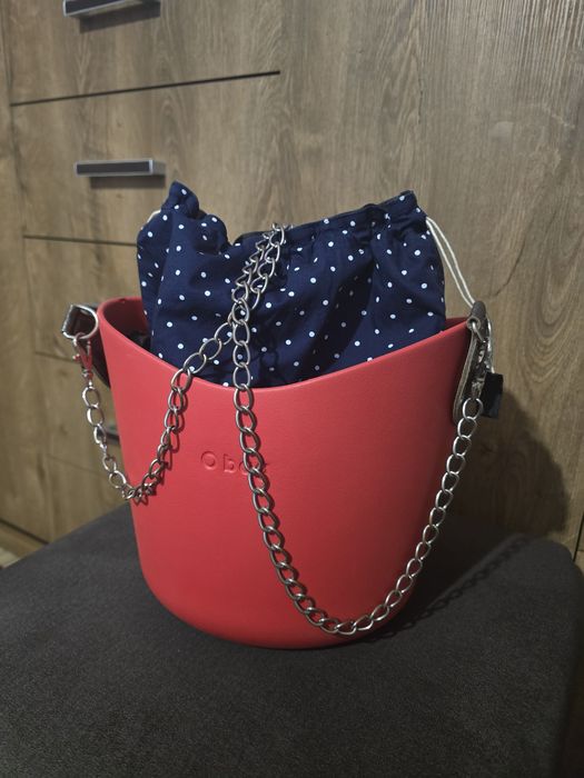Obag basket rosso