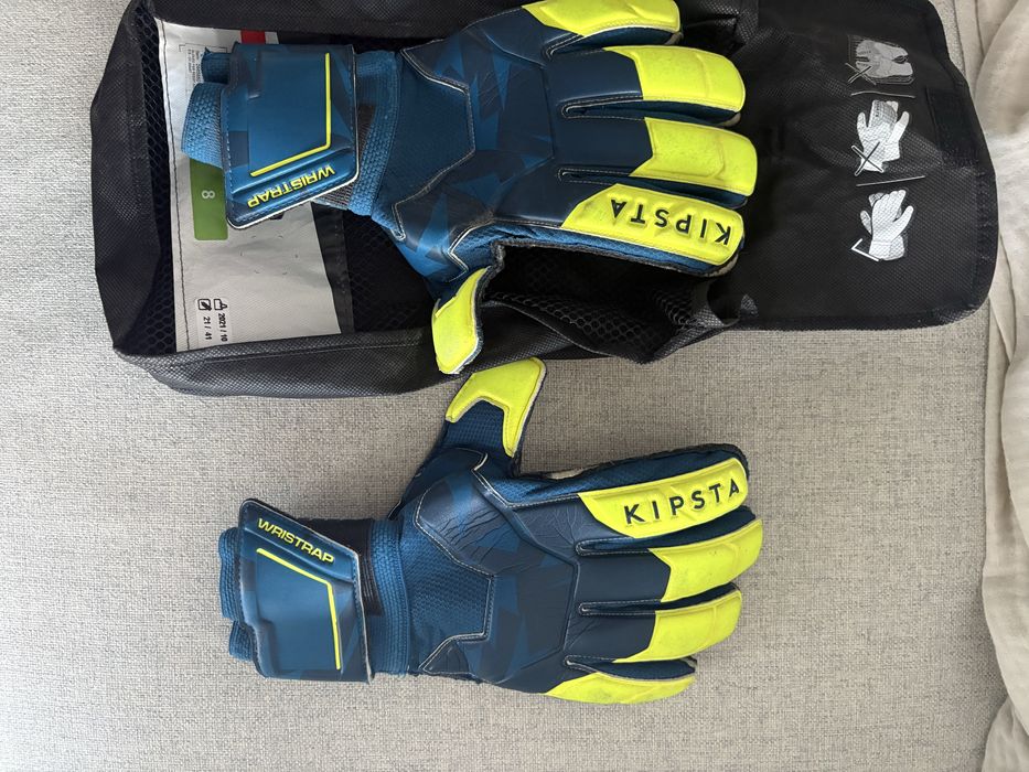 Luvas Futebol Guarda-Redes Kipsta como novas usadas 1 vez