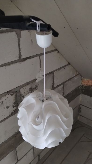 Lampa wisząca IDA Zwis BIAŁY E27