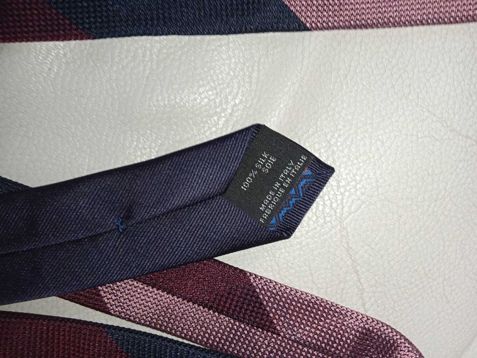 Missoni luksusowy krawat z jedwabiu Oryginalny