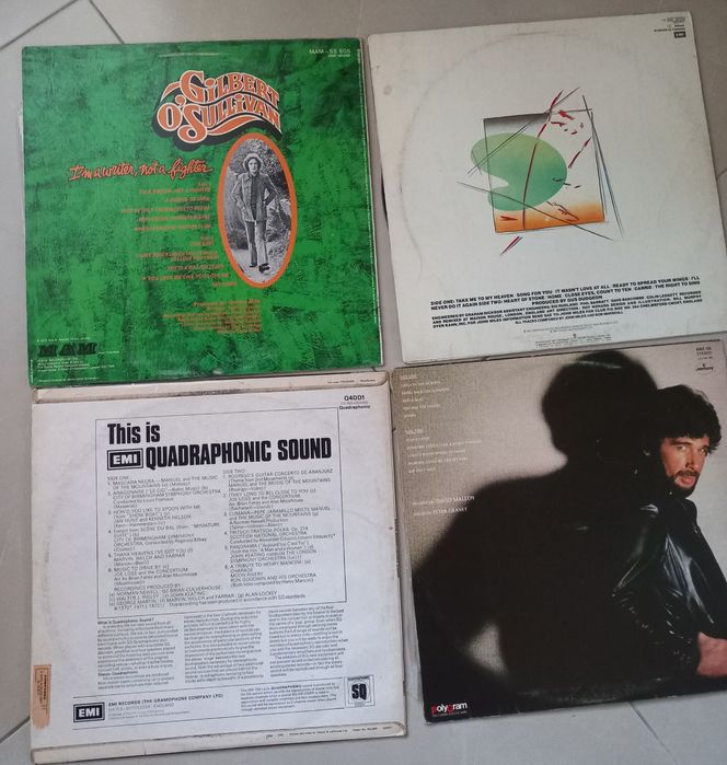 Pack de 8 lp em vinil very good