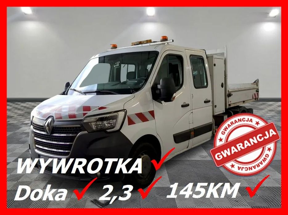 Renault Master  2,3 145KM Doka Wywrotka   Hak  Tempomat  Klima GPS Kamera \\