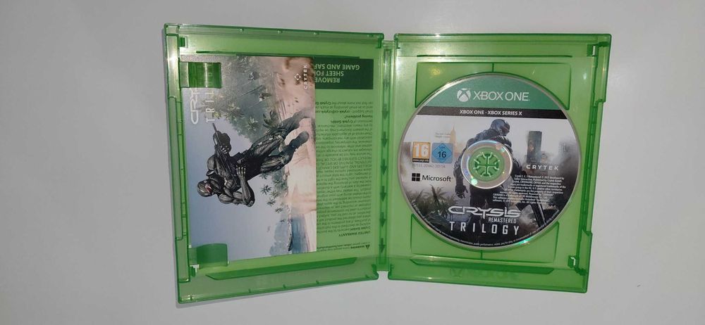 xbox one CRYSIS REMASTERED TRILOGY mówią po polsku 3 gry na płycie