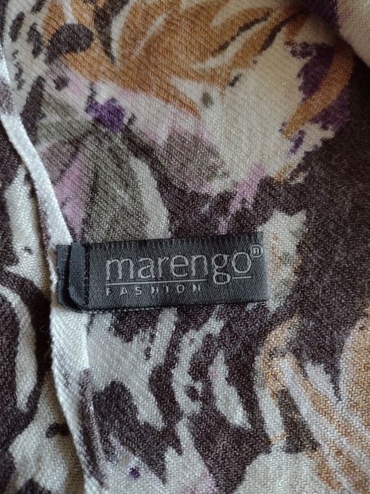 Szal marengo z frędzlami v