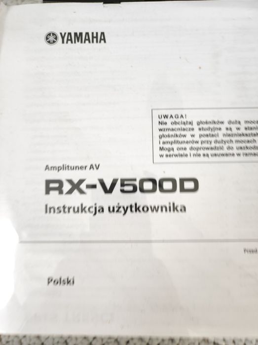 Amplituner Yamaha RX-V500D