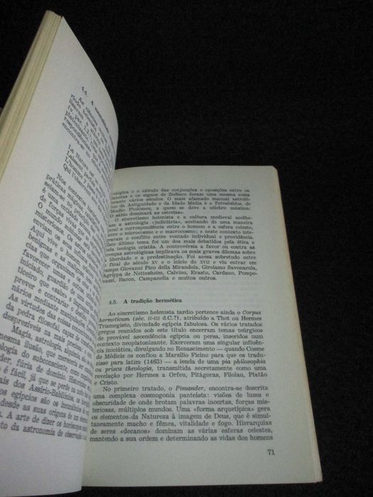 Livro As Filosofias da Natureza Paolo Casini 1979