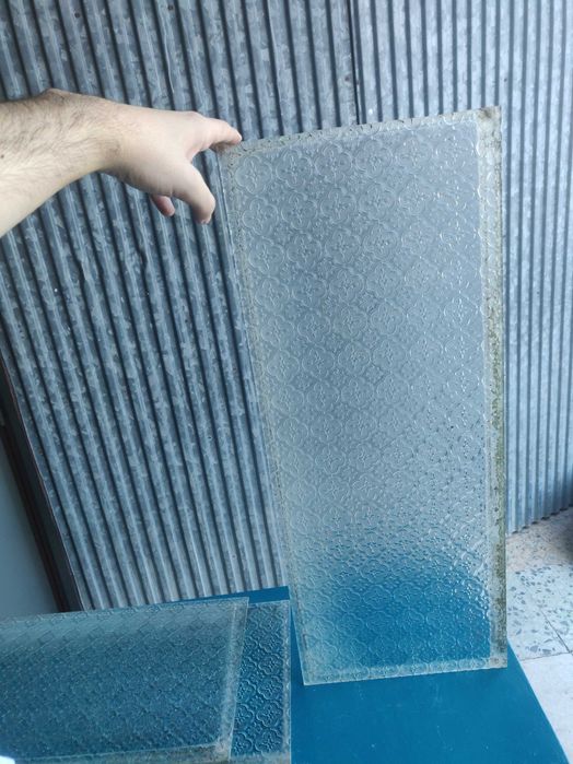 Vidros com decorações