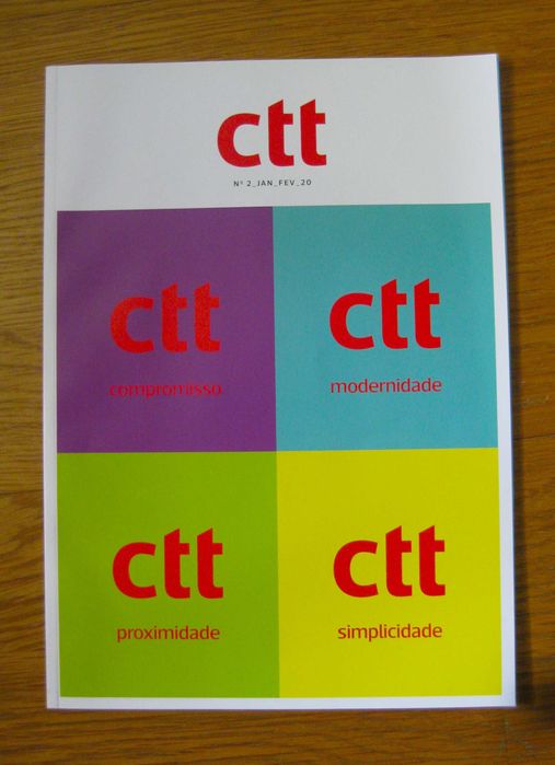 Conjunto 4 Revistas CTT