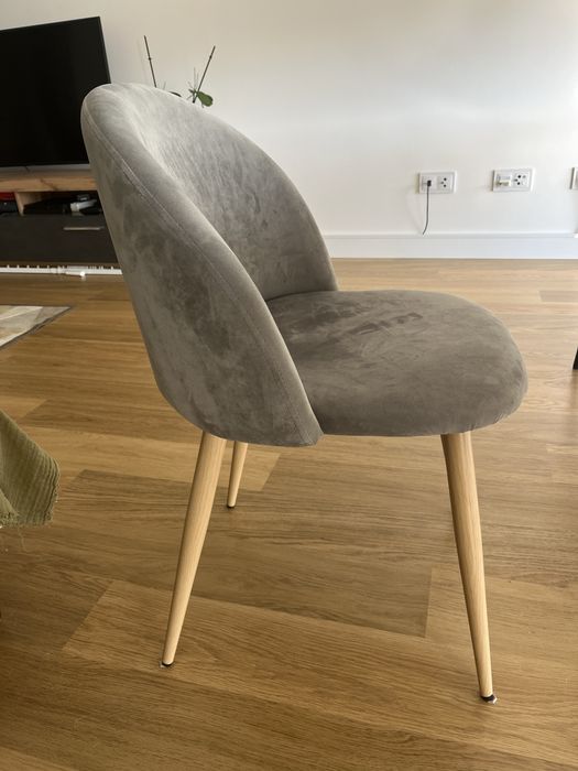 Cadeiras veludo SKLUM