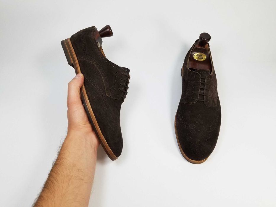 Hudson Made in UAE туфли броги туфлі 43 28 см