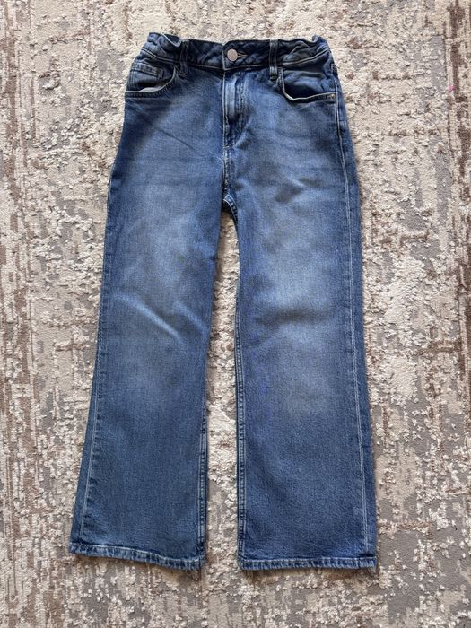 Джинси широкі  баггі h&m для дівчинки 9-10 років 140 см