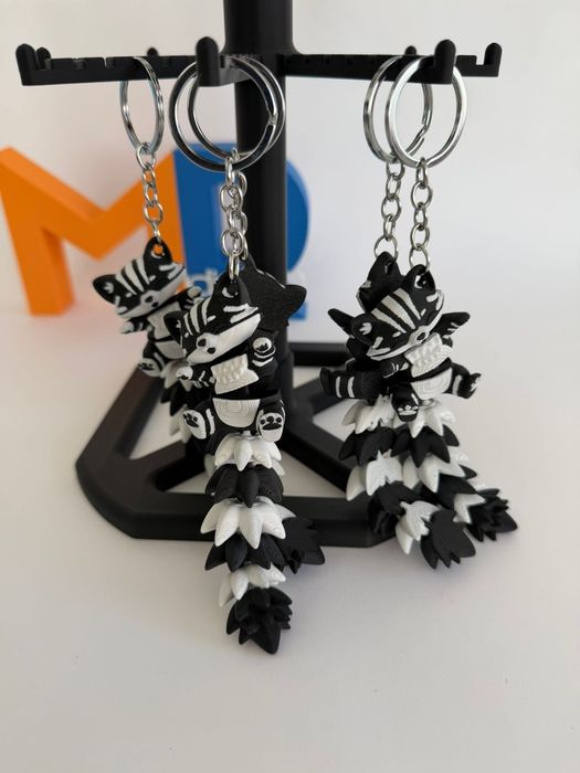 Porta chaves articulado - Gatinho fofo