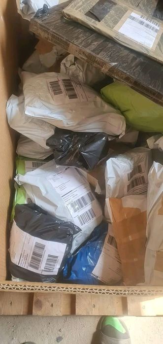 NIEODEBRANE PACZKI DE DHL Amazon Otto eBay nocy palety mix boxy Niemcy