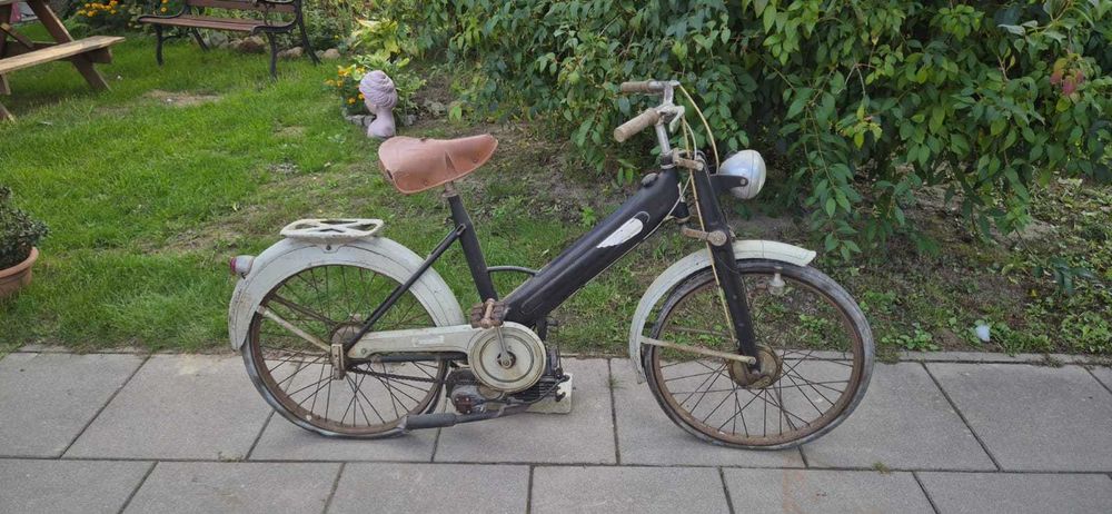 Motorower, rower z silnikiem Unica, Mosquito, Italia Stary,