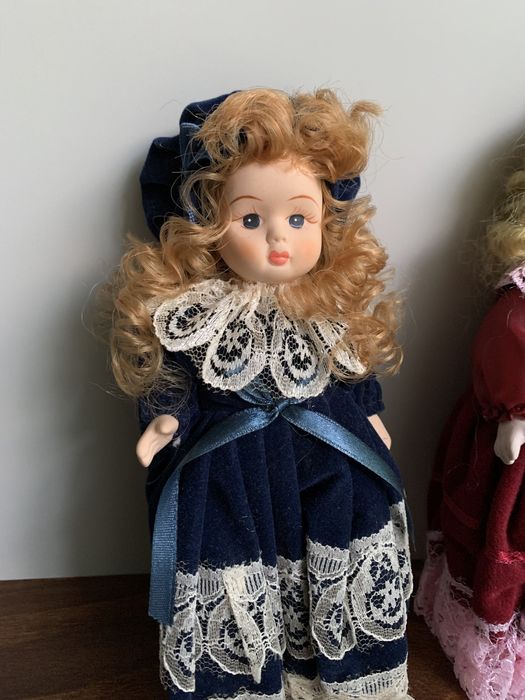 Bonecas de Louça pintadas à mão