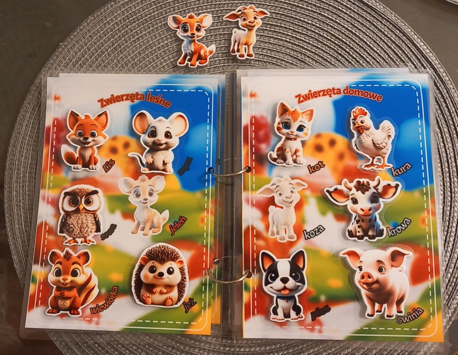 Książeczka na rzepy A5