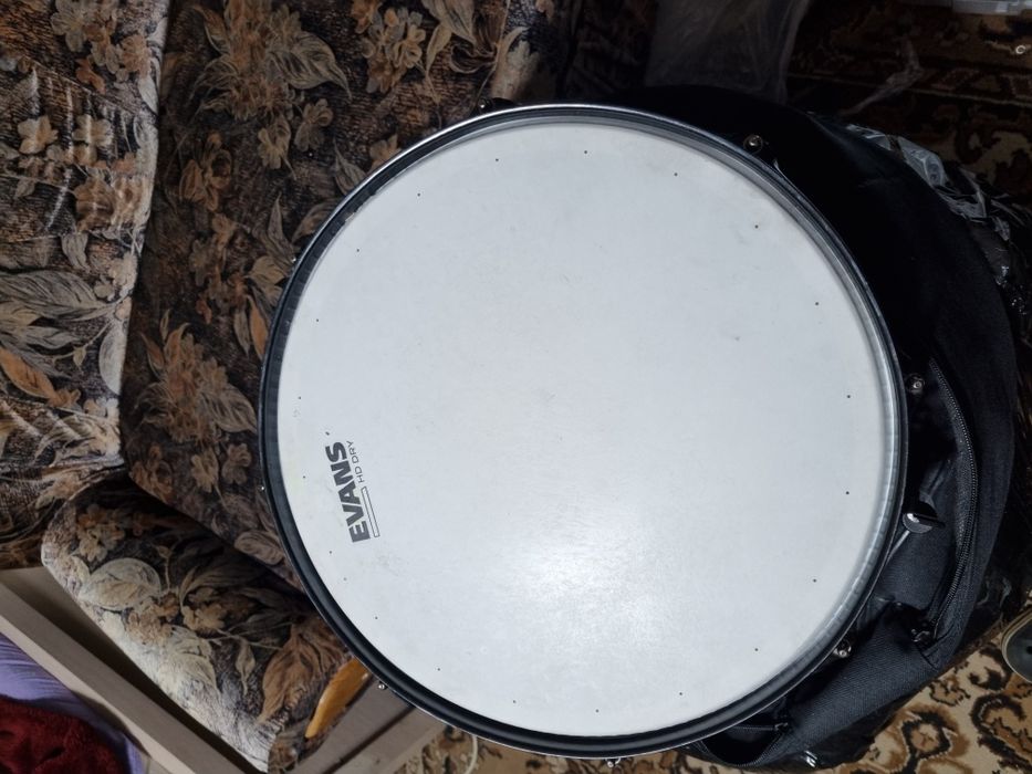 Werbel drewniany 14"x6.5" Tama woodworks black edition drewno topola 8