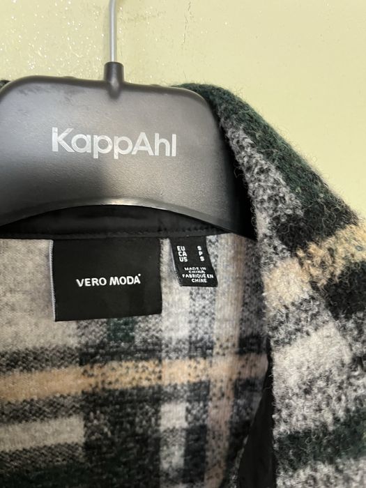 Kurtka koszula w kratę damska L