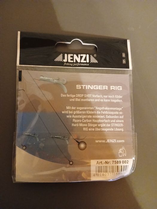 5 nowych zestawów wędkarskich jenzi stinger itandem rig
