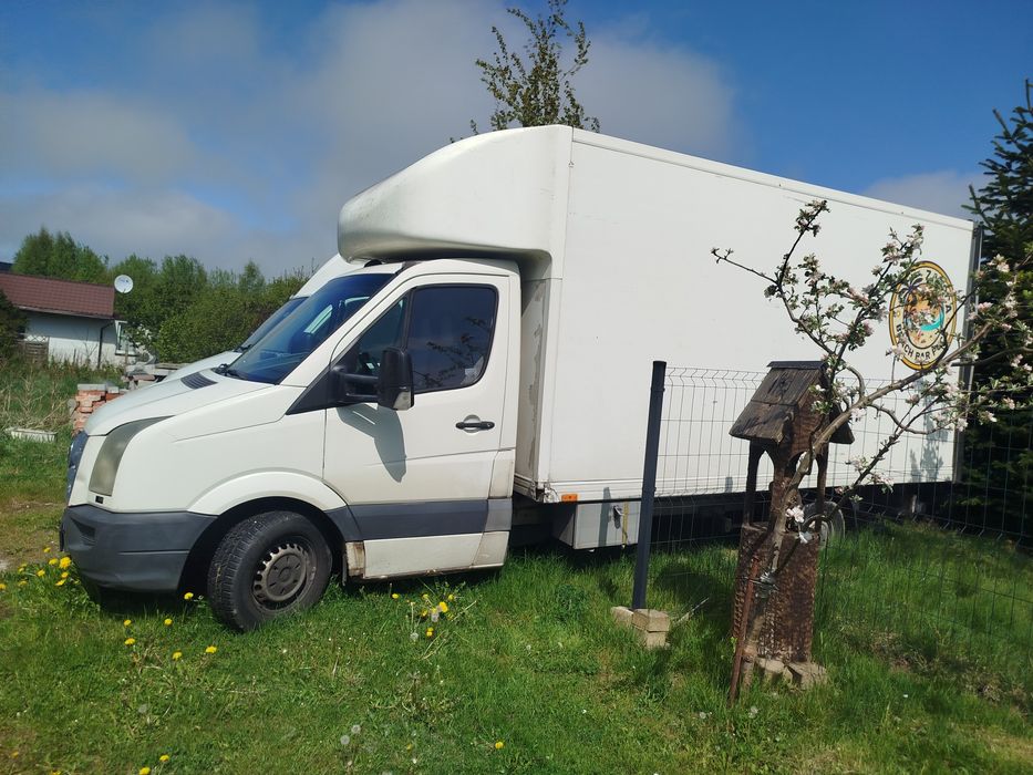 VW crafter 2,5tdi 2007r kontener winda.