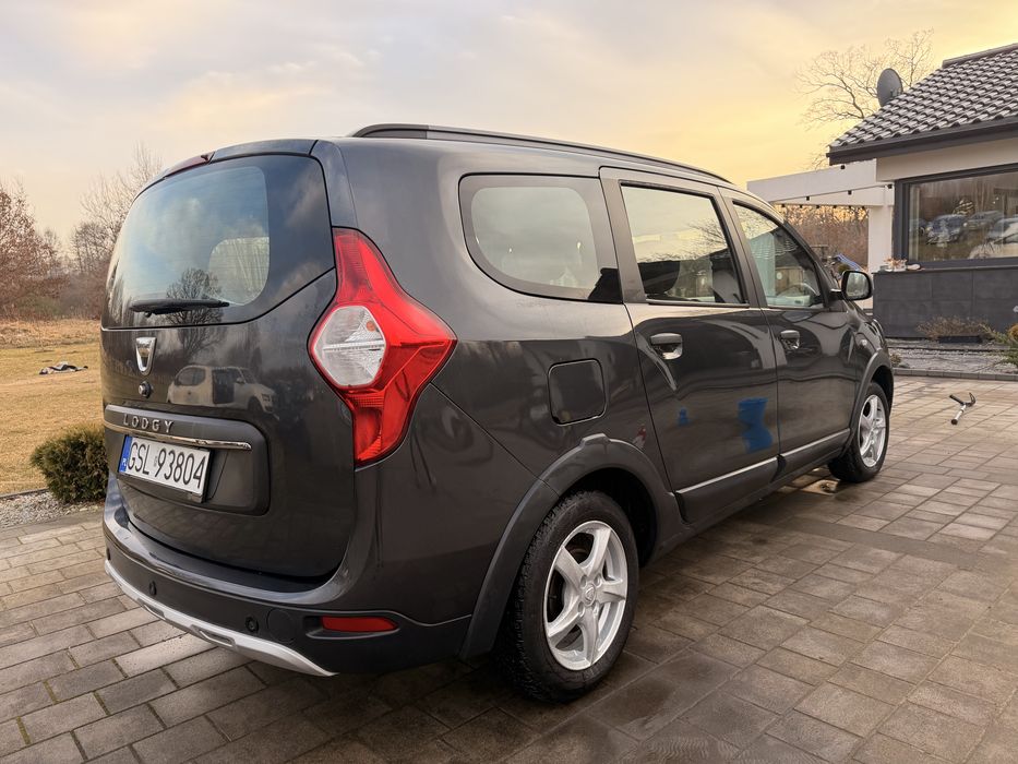 Dacia lodgy stepway 2017 rok 1.2 benzyna swiezo sprowadzony super stan