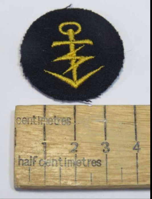Distintivo de manga original para sargento de liderança da Marinha da Alemanha Ocidental