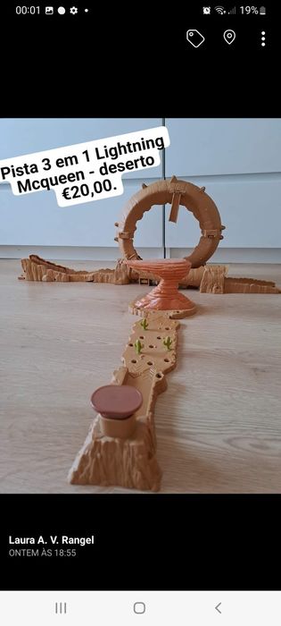 Pista Disney Cars Deserto