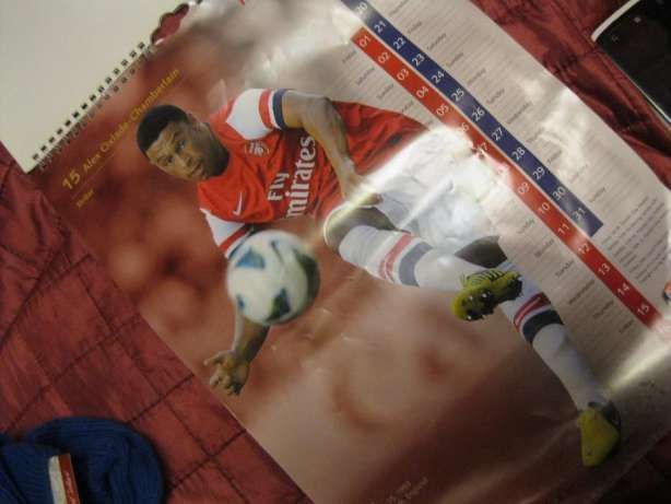 книга календарь альбом ФУТБОЛЬНЫЙ клуб арсенал Arsenal фото футболисты