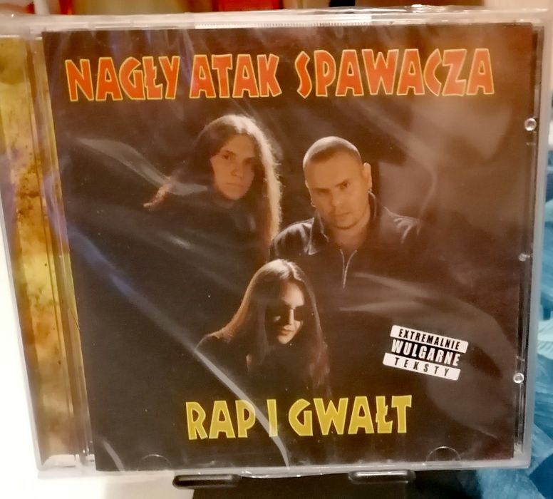 Nagły Atak Spawacza Rap i Gwałt CD nowa folia fabr