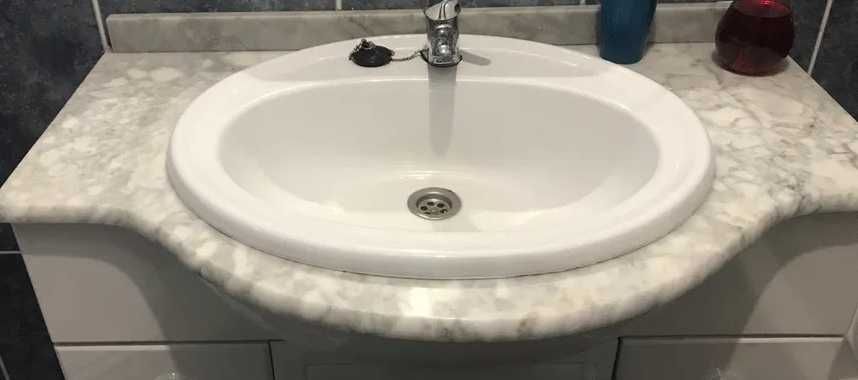 Moveis de wc 90 cm ( 2 u€) 280€)A unidade fica a 175€!!! C/ tampo, lav