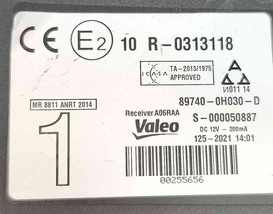 Módulo Eletrónico 89740-0H030-D - PEUGEOT 108
