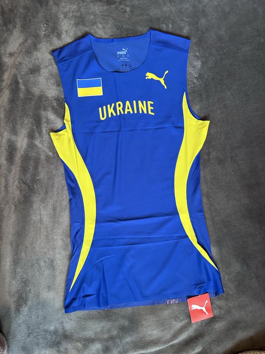 Чоловіча Майка збірної України(PUMA) В розмірі M (маломірить S)