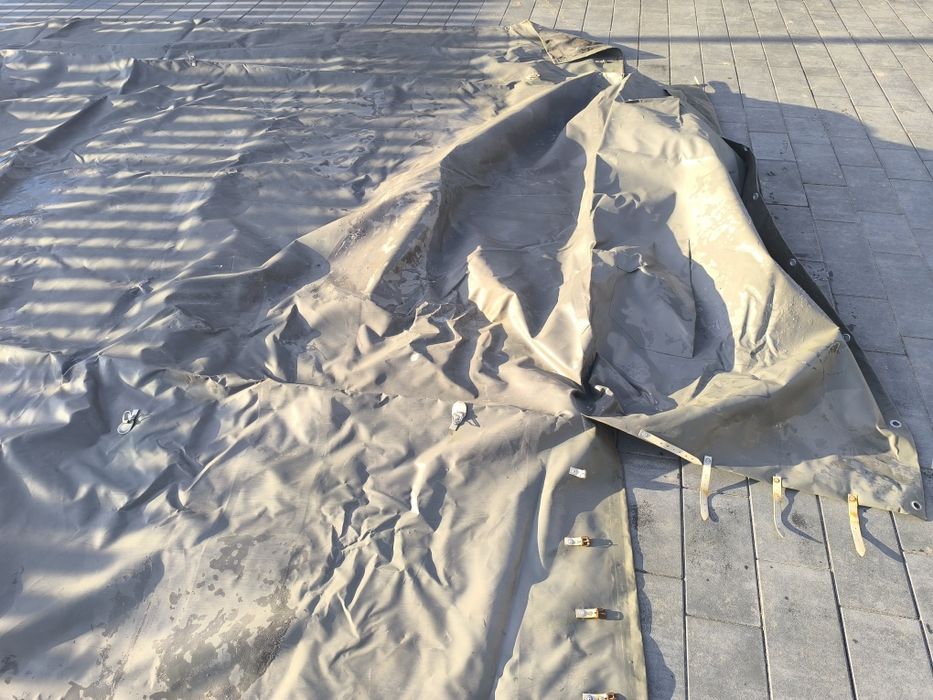 Plandeka przyczepy gruba