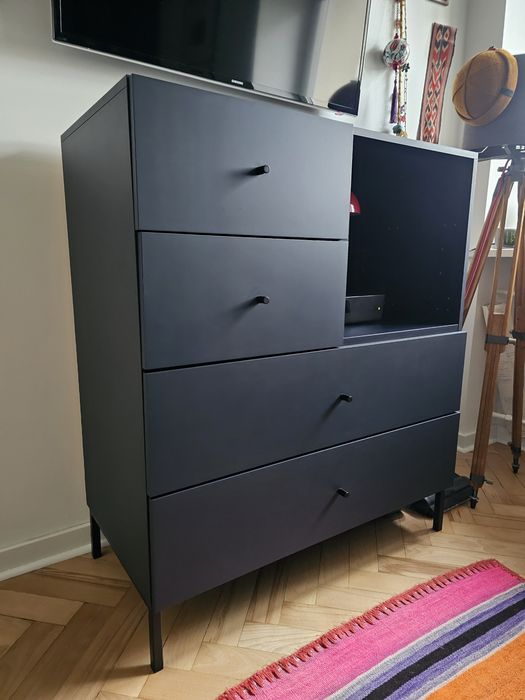 Elegancka komoda, granatowa. BRW