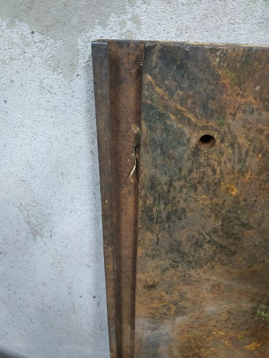 Плита металева товщиною 2см 120см*38см