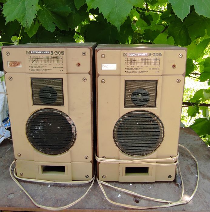 колонки radiotehnika s30b /8 om/30ват.