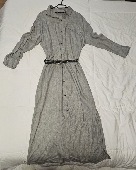 Vestido comprido Zara