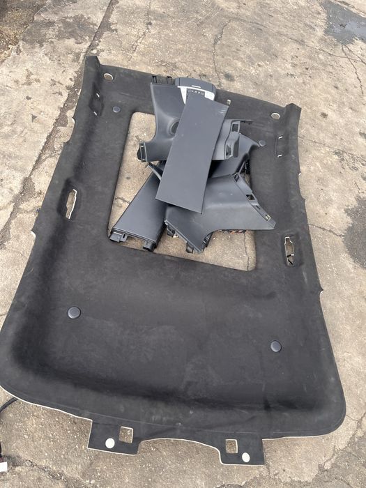 Jeep grand cherokee wk2 podsufitka alkantara czarna