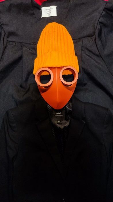 Шапка оранжевая (унисекс)