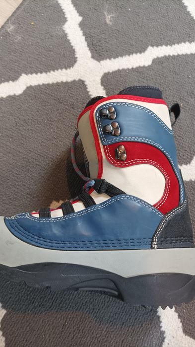 Buty snowboardowe, dziecięce roz 33, do snowboardu, stan bdb