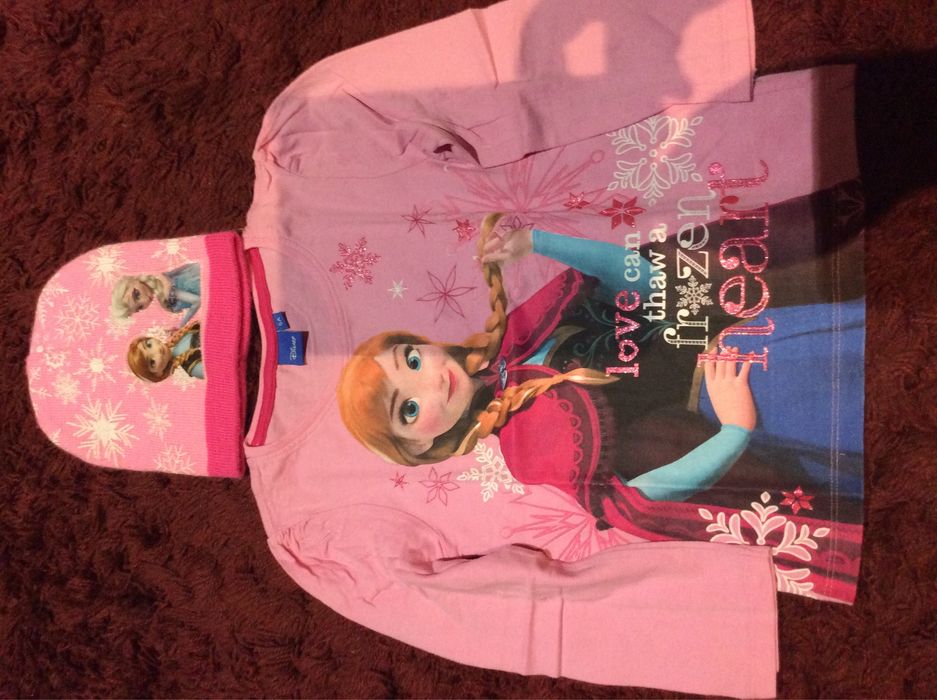 Camisolas Frozen, Sky e Rapunzel H&M