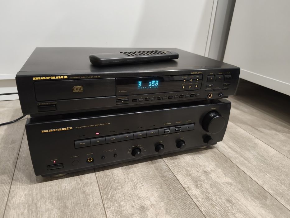 Stereo Marantz PM48 i CD48. pilot