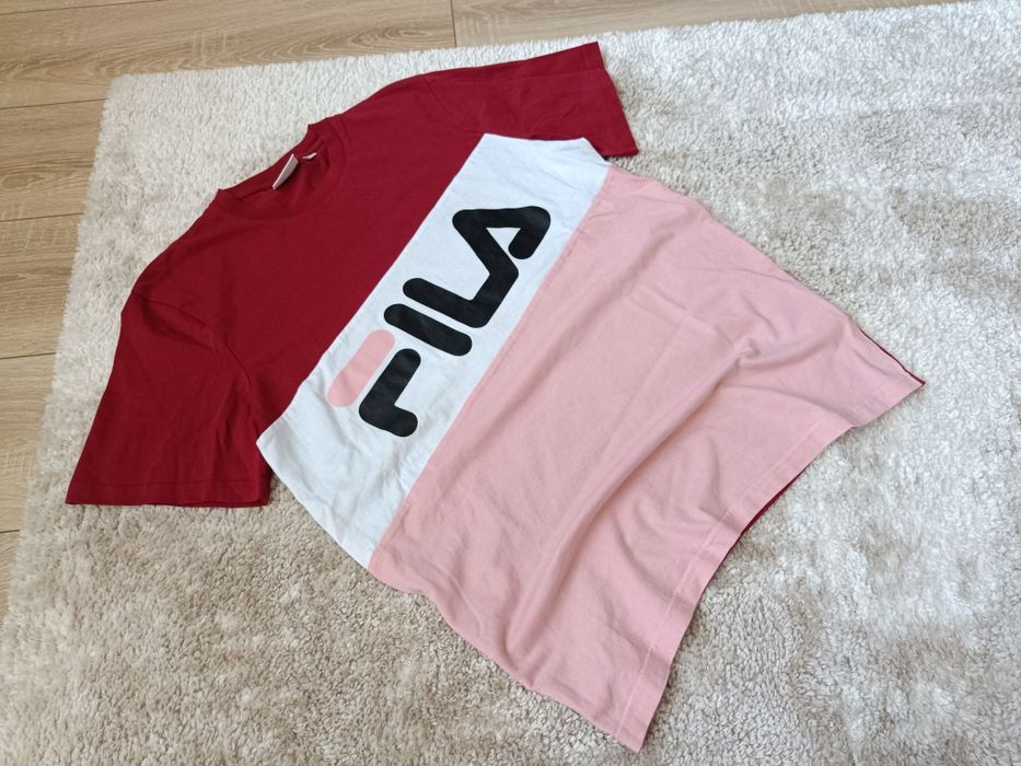 Футболка чоловіча FILA бавовняна котон хлопок