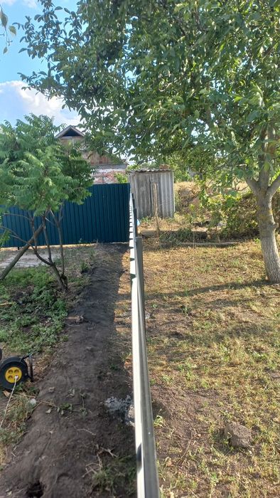 Заборы из профнастила,установка и демонтаж.