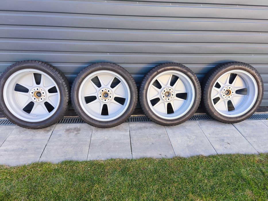 Oryginał BMW 19" 5x112 Czujniki Ciśnienia Zima i3