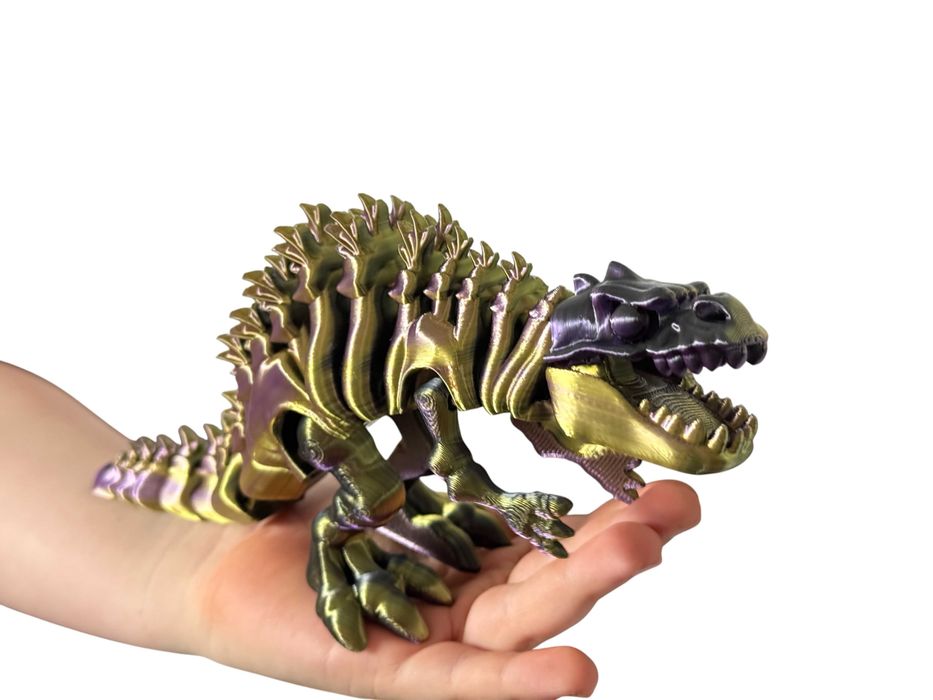 Godzilla 3D – szkielet tytana, ruchoma figurka 3D z otwieraną paszczą