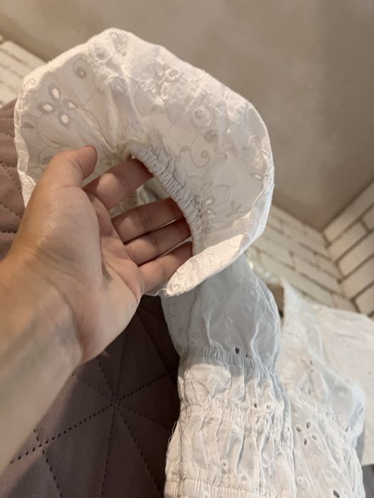 Сукня plt біла прошва легенька міні