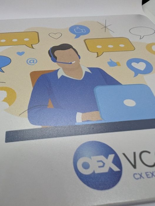 Podkładka pod mysz kwadratowa 20x20 OEX VCC CS Experts Oryginal NOWA