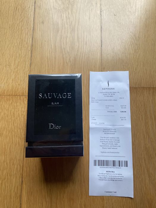Dior Sauvage Elixir EDP 100ml